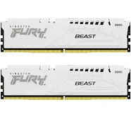 MEMORIA RAM DIMM KINGSTON FURY BEAST BLANCO XMP 64GB KIT DE 2 DDR5 5600MTS CL40 KF556C40BWK2 64