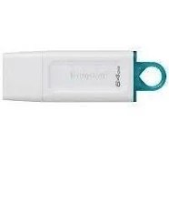 MEMORIA USB KINGSTON DATA TRAVELER EXODIA 64GB BLANCO KC U2G64 5R