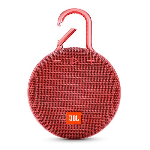 Bocina Jbl Clip 3 Portátil Con Bluetooth Fiesta Red