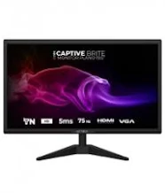MONITOR ACTECK 19.5P CAPTIVE BRITE CB195 PANEL PLANO TN HD 16:10 75HZ 5MS COLOR NEGRO AC 939409