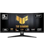 MONITOR ASUS TUF GAMING VG34VQ3B CURVO LED 34 P 3440X1440 180HZ VG34VQ3B