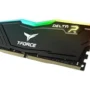 MEMORIA RAM DIMM TEAMGROUP T FORCE DELTA RGB 8GB DDR4 3200MHZ PC4 25600 1.35 V NEGRO TF3D48G3200HC1