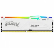 MEMORIA RAM DIMM KINGSTON FURY BEAST BLANCO RGB XMP 32GB KIT DE 2 DDR5 5600MTS CL40 KF556C40BWAK2 32