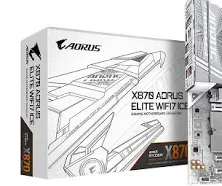 MB GIGABYTE Z890 AORUS ELITE ATX LGA1851 4DDR5 THUNDERBOLT 1DP 2USB3.2 A BT5.4 Z890 A ELITE WF7 ICE