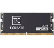 MEMORIA RAM TEAMGROUP SODIMM DDR5 CLASICA NEGRA 32GB 1X32GB 5200MHZ CL42 CTCCD532G5200HC42 S01