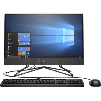 Computadora Hp 200 G8 Aio 20.7 , Celeron, 4gb, 128gbssd,w10p