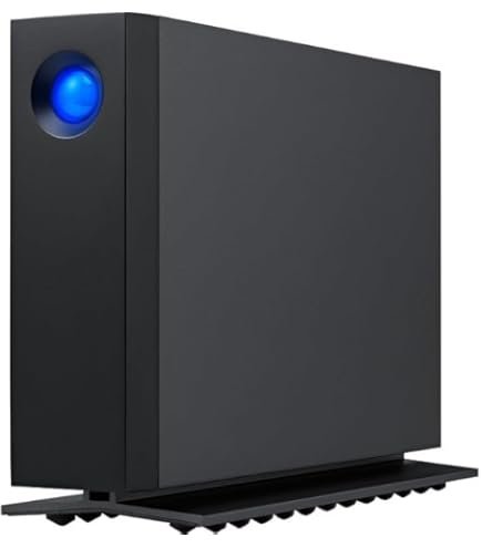 DISCO DURO EXTERNO SEAGATE LACIE PROFESSIONAL COLOR NEGRO 8TB STHA8000800