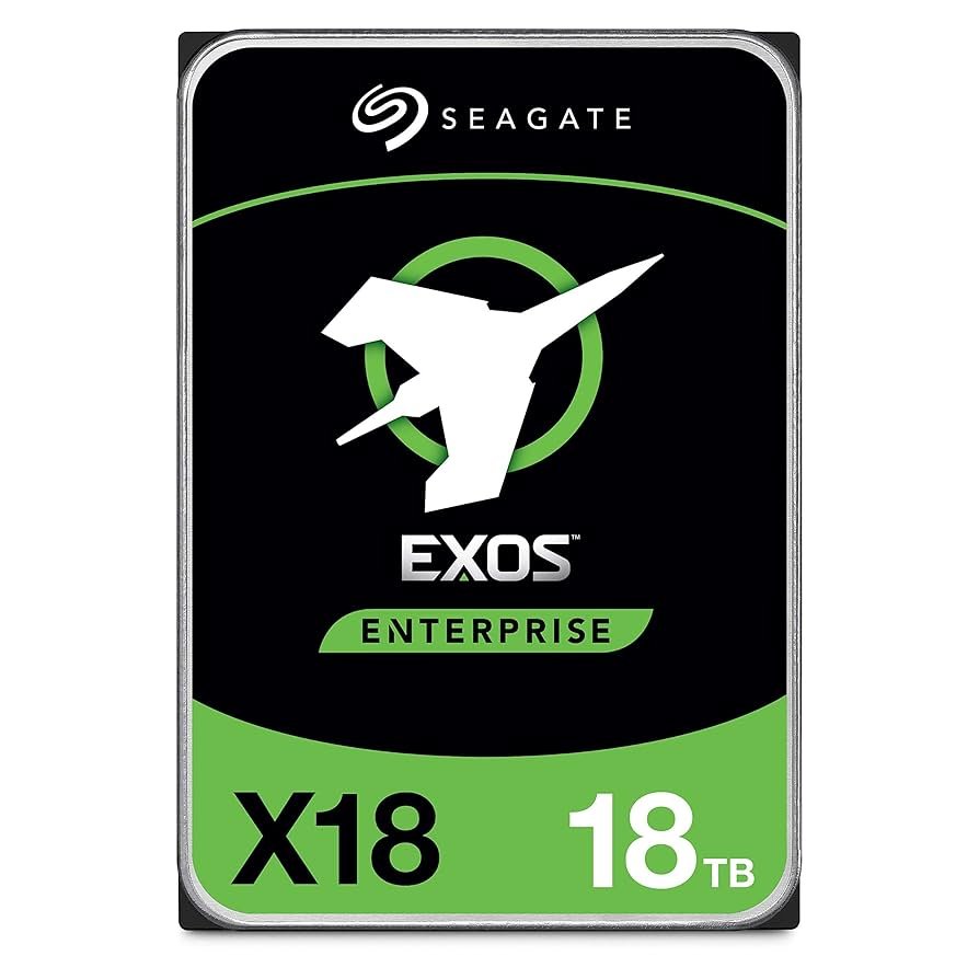 DISCO DURO INTERNO SEAGATE EXOS ENTERPRISES X18 3.5 18TB SATA III 6GBS 7200 RPM ST18000NM000J