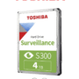 DISCO DURO INTERNO TOSHIBA S300 PARA VIDEOVIGILANCIA 4TB 5400RPM 6GBs BULK HDWT840UZSVA