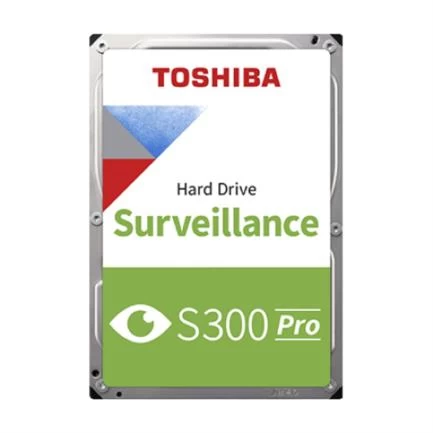 DISCO DURO INTERNO TOSHIBA S300 PARA VIDEOVIGILANCIA 6TB 7200RPM 256MB 64 CAMARAS HDWT360UZSVAR