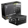 FUENTE DE PODER MSI FULL MODULAR ATX 1250W 80PLUS GOLD COLOR NEGRO MAG 1250GL PCIE5