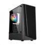 GABINETE GAMING YAGUARET FALCON RGB CON VENTANA ATX MICRO ATX 1XUSB3.0 2XUSB2.0 NEGRO CGFALCON