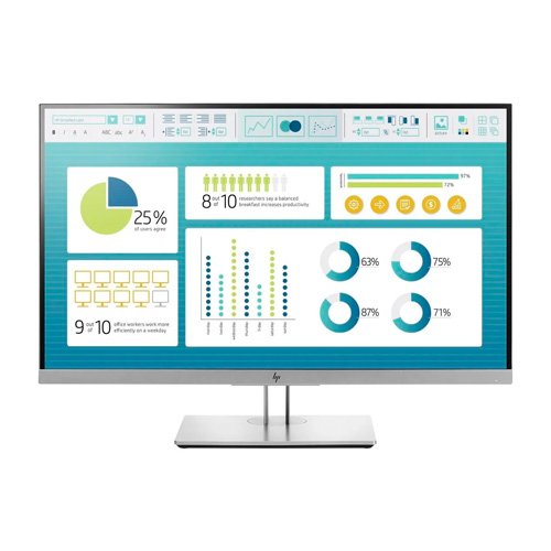 Monitor Hp Elitedisplay E273 Led 27 Plateado Y Negro 100v/240v