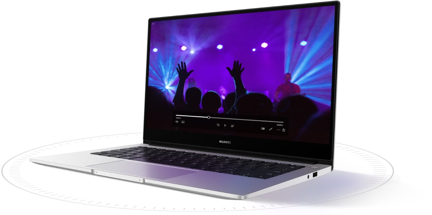 Laptop Huawei Matebook D 14, Ci3, 256gb Ssd, 8gb Ram, Gris