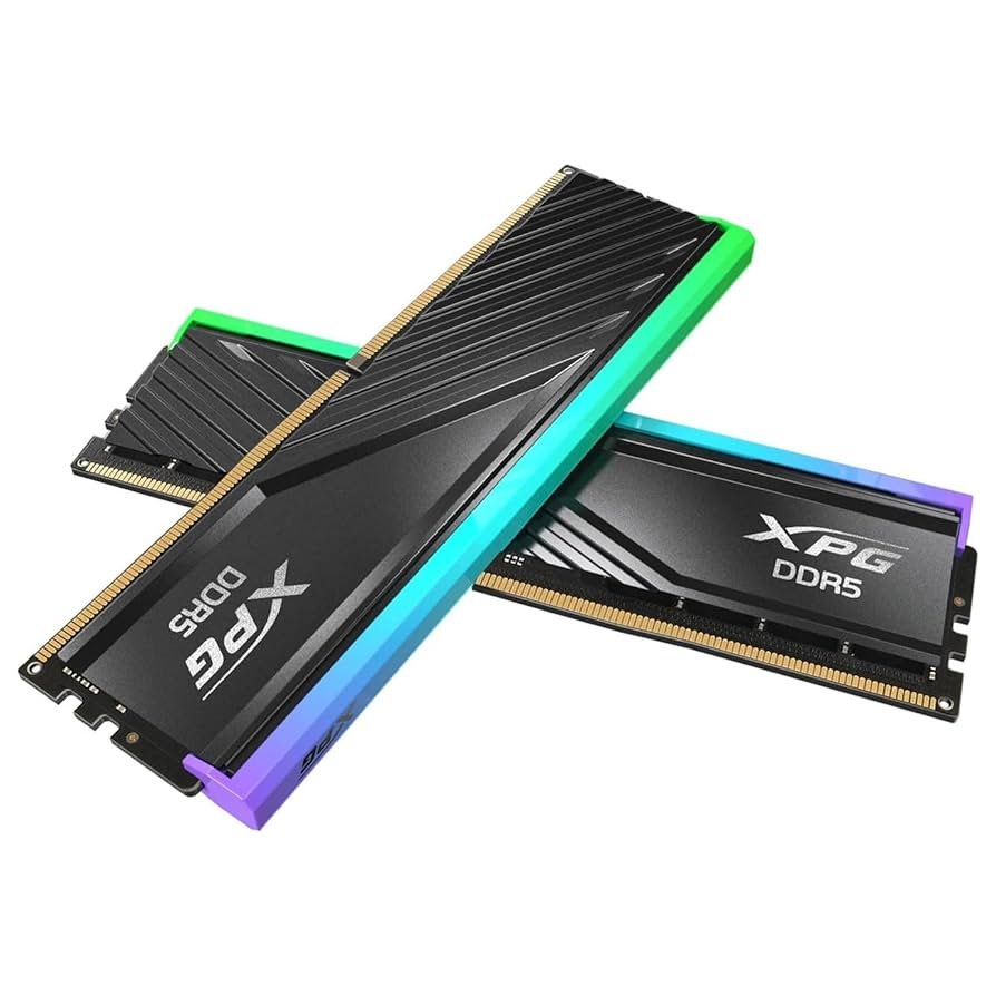 MEMORIA RAM ADATA XPG DDR5 LANCER BLADE RGB 48G 2X24G 6000MTS CL30 NEGRO AX5U6000C3024GDTLABRBK