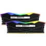MEMORIA RAM DIMM TEAMGROUP T FORCE DELTA RGB DDR5 32GB 16GBX2 6000MHZ CL30 FF3D532G6000HC30DC01