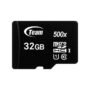 MEMORIA MICRO SD TEAMGROUP HC 32GB CL10 U1 100MBS CON ADAPTADOR NEGRO TUSDH32GCL10U03