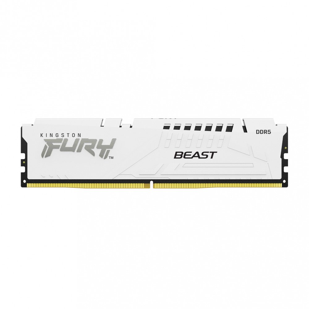 MEMORIA RAM DIMM KINGSTON FURY BEAST BLANCO XMP 32GB DDR5 5600MTS CL40 KF556C40BW 32
