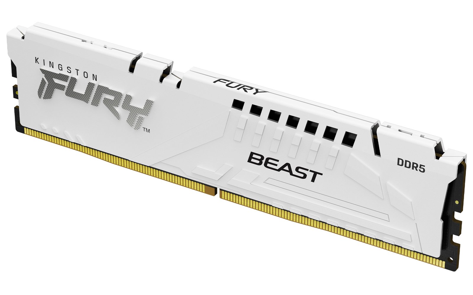 MEMORIA RAM DIMM KINGSTON FURY BEAST XMP 32GB DDR5 6000MTS CL30 BLANCA KF560C30BW 32
