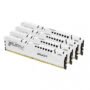 MEMORIA RAM DIMM KINGSTON FURY BEAST XMP 64GB KIT 4 DDR5 5600MTS CL40 BLANCA KF556C40BWK4 64