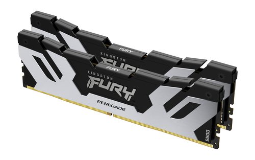 MEMORIA RAM DIMM KINGSTON FURY RENEGADE SILVER XMP 32GB DDR5 6800MTS CL36 KIT 2 KF568C36RSK2 32