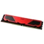 MEMORIA RAM DIMM TEAMGROUP ELITE PLUS 8GB DDR4 3200 MHZ PC4 25600 1.2 V NEGRO ROJO TPRD48G3200HC2201