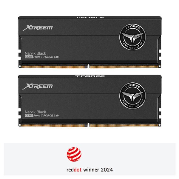 MEMORIA RAM DIMM TEAMGROUP TFORCE XTREEM 48GB 24GBX2 DDR5 8400MHZ CL42 FFXD548G8400HC42BDC CU01