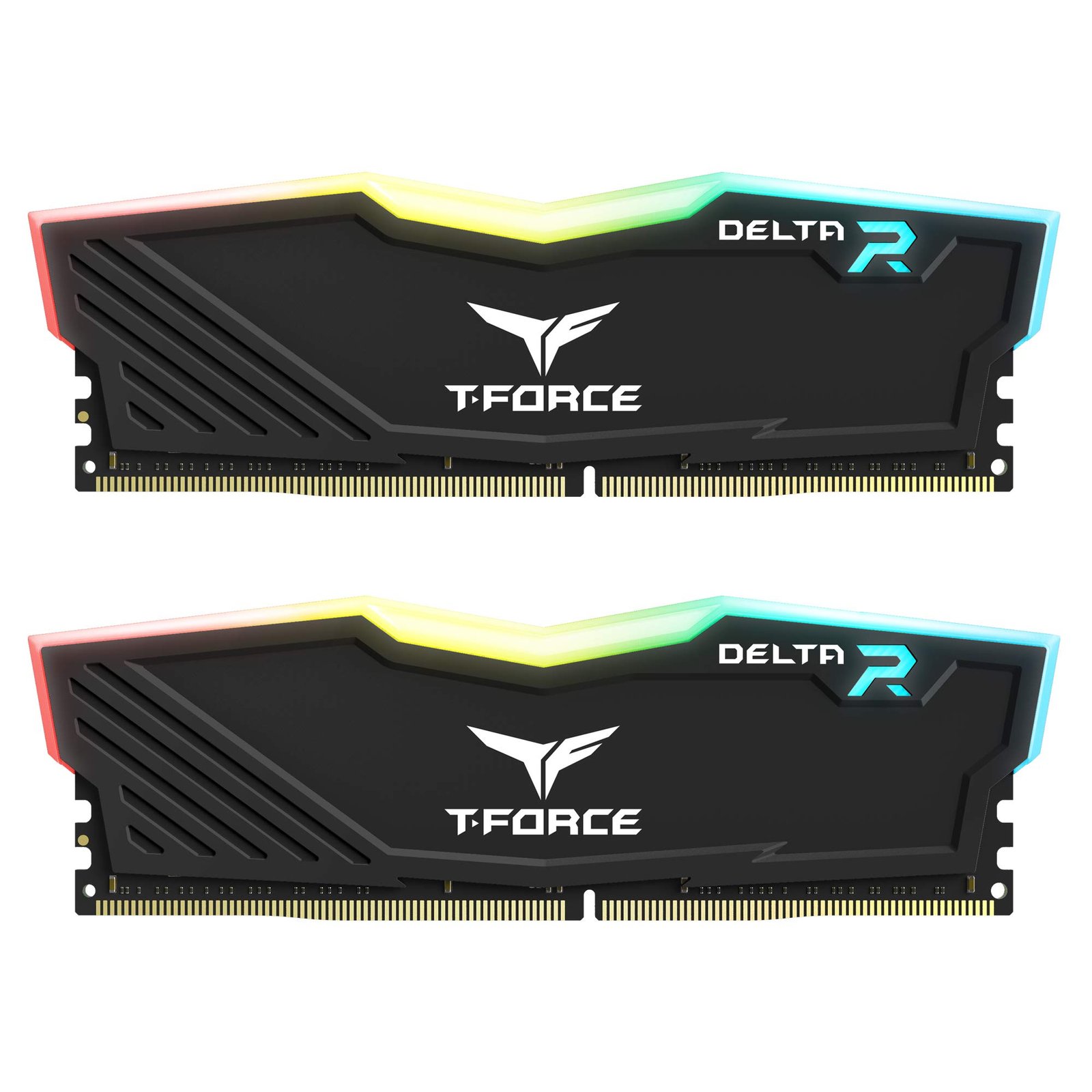 MEMORIA RAM TEAMGROUP T FORCE DELTA RGB 16GB 8GBx2 DDR4 3200 MHZ PC4 25600 TF3D416G3200HC16FDC01