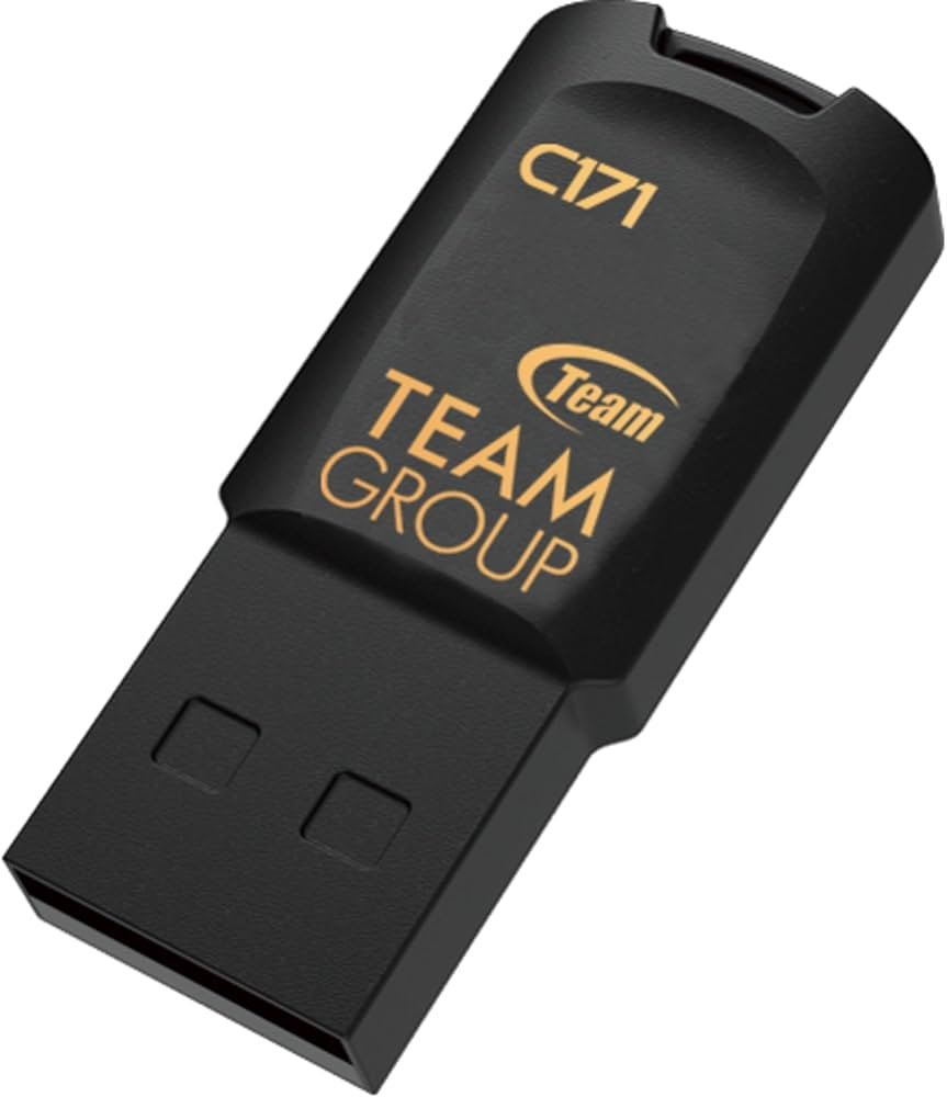 MEMORIA USB TEAM GROUP 64GB C171 2.0 NEGRA TC17164GB01