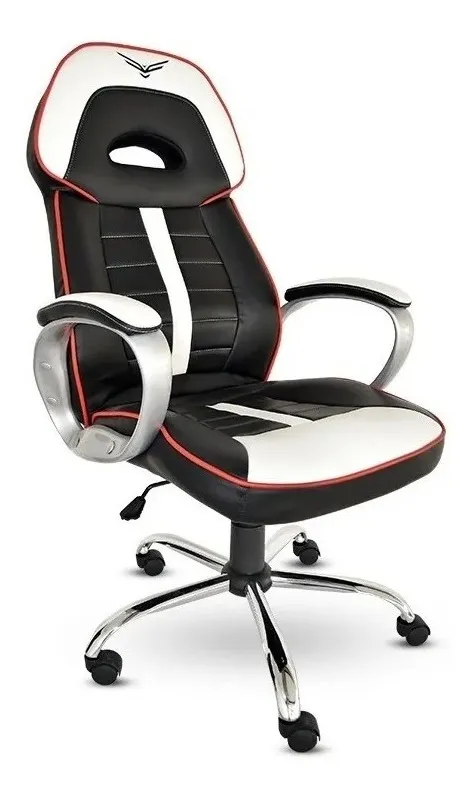 Naceb Silla Gamer Warhammer, Negro/blanco