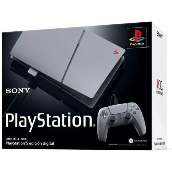 Consola Sony Playstation 5 Digital 30º Aniversario 1 TB Gris - Image 2