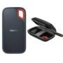 SSD EXTERNO SANDISK EXTREME PRO PORTABLE SSD  2TB V2 USB 3.2 GEN 2 2000MBS SDSSDE81 2T00 G25
