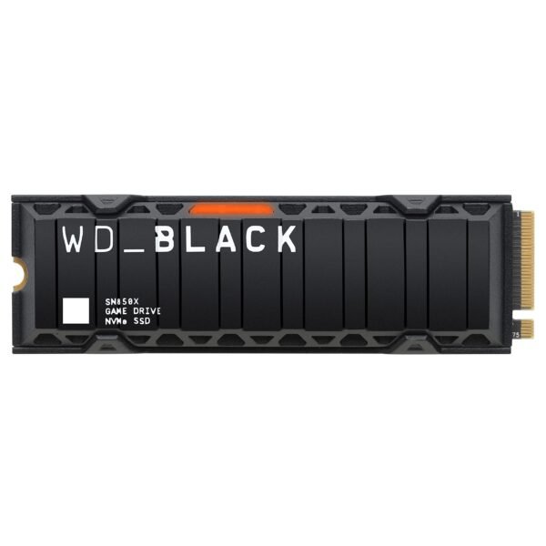 SSD INTERNO WESTERN DIGITAL WD BLACK SN850X NVME 1TB PCIE GEN4 X4 CON DISIPADOR WDS100T2XHE