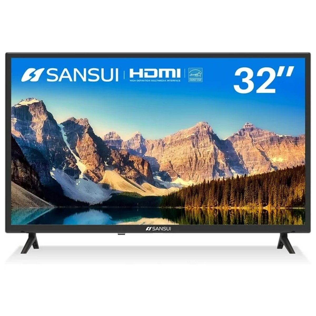 SANSUI TV LED BASICA TV SMX32T1H 32″, HD, NEGRO