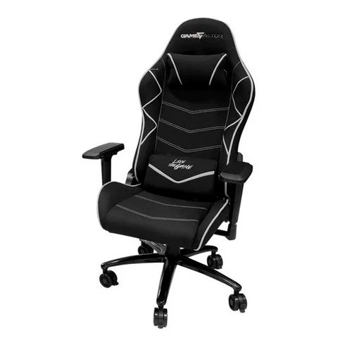 Silla Game Factor Ergonomica Reclinable Blanco Cgc600-wh