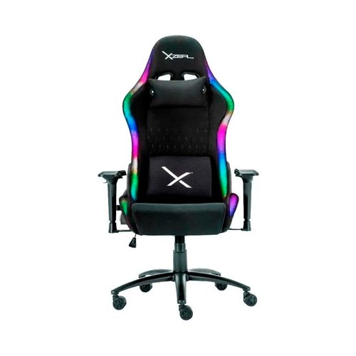 Silla Gamer Stylos Xzeal Xzsxz15b Color Negro, Rgb, Acero