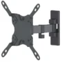 Soporte TV Manhattan 13" A 42" 20 Kg de Pared, Movimiento Articulado, Color Negro