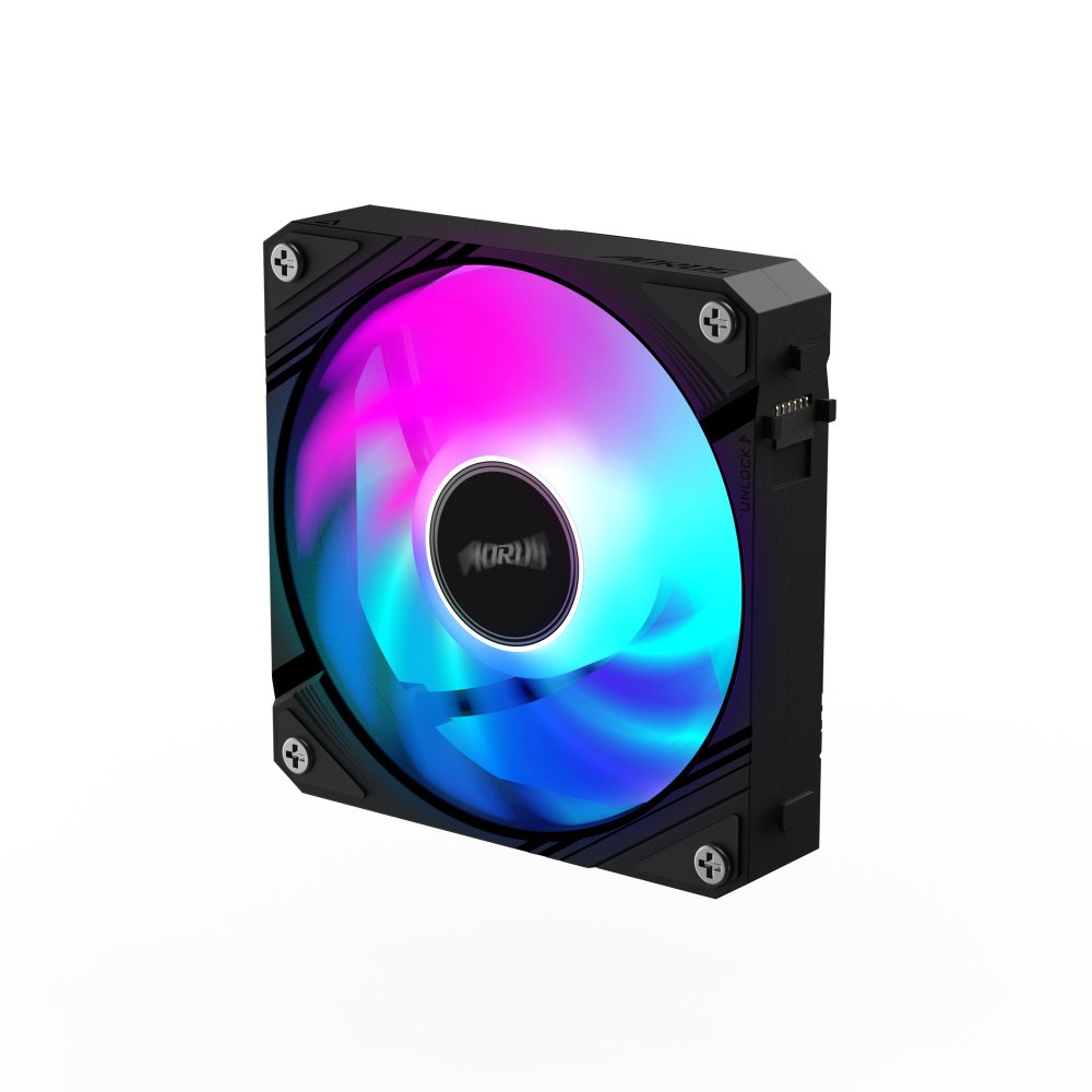 VENTILADOR AORUS EZ CHAIN FAN 120 1x120MM ARGB FAN 60CFM GP ECFAN1201