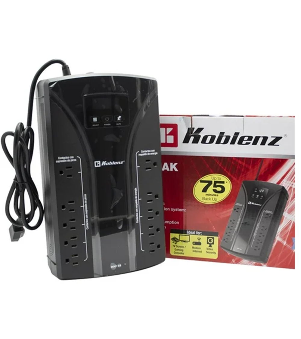 No Break Koblenz 9022 USB, 450W, 900VA, 10 Contactos
