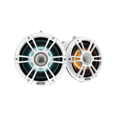 Altavoces marinos de torre serie Signature 3 con iluminación led de 7.7″ Fusion