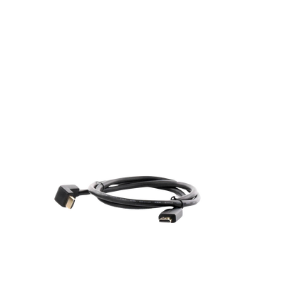 Cable HDMI 2.0  en Angulo de 90°  / 1 m / 4K@60Hz / HDR / 3D / HEC (Canal Ethernet HDMI) / ARC (Canal de Retorno de Audio / CEC / 32 canales de Audio / HDCP 2.2 / Dolby Atmos / 18 Gbps / Blindaje Múltiple - Image 3