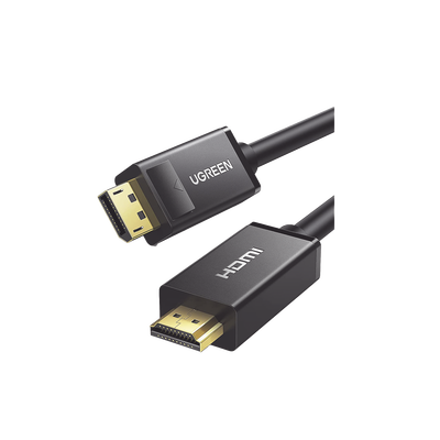 Cable DP Macho a HDMI Macho | Longitud 5m | Soporta 4K@30Hz | Soporta 3D | Cobre Estañado 28AWG | Blindaje interno múltiple | Transmisión Unidireccional | Botón de Liberación | Chip de Última Generación. - Image 2