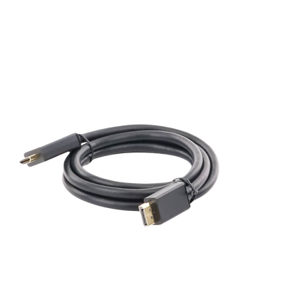Cable DP Macho a HDMI Macho / Longitud 1.50 m / Soporta 4K@30Hz / Soporta 3D / Cobre Estañado 28AWG / Blindaje interno múltiple / Transmisión Unidireccional / Botón de Liberación / Chip de Última Generación - Image 5