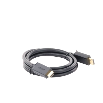 Cable DP Macho a HDMI Macho / Longitud 1.50 m / Soporta 4K@30Hz / Soporta 3D / Cobre Estañado 28AWG / Blindaje interno múltiple / Transmisión Unidireccional / Botón de Liberación / Chip de Última Generación - Image 6