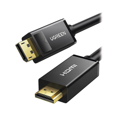 Cable DP Macho a HDMI Macho / Longitud 1.50 m / Soporta 4K@30Hz / Soporta 3D / Cobre Estañado 28AWG / Blindaje interno múltiple / Transmisión Unidireccional / Botón de Liberación / Chip de Última Generación - Image 2