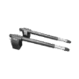 Kit de Operadores Abatibles FAAC 412 Para Puertas de 3 Metros y hasta 300 KG / Operadores no Reversibles y Con llave de Desbloqueo Manual