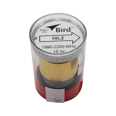 Elemento de 10 Watt en linea 7/8″ para Wattmetro BIRD 43 en Rango de Frecuencia de 1990-2200 MHz.