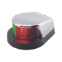Luz Bi-Color con Carcasa Cromada para Embarcaciones a Motor Menores de 12 Metros