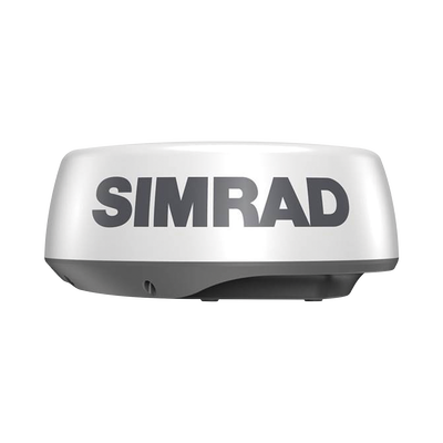 Radar tipo domo serie HALO20 de 24NM.  Incluye cable de 10m y cable adaptador Ethernet
