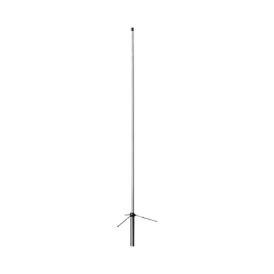 Antena base UHF, fibra de vidrio ajustable, rango de frecuencia 406 – 512 MHz